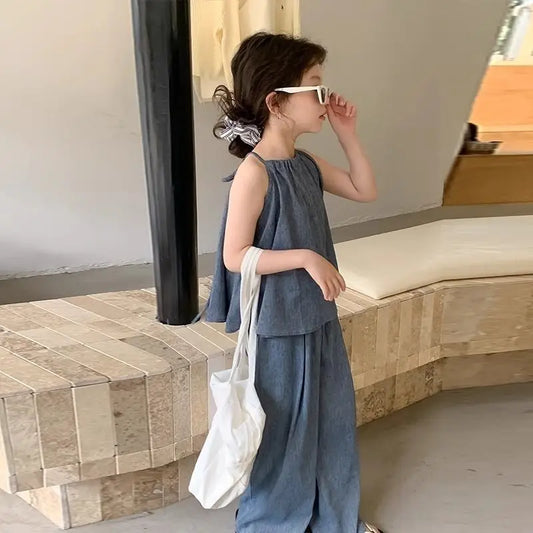 Daphné Kız Çocuk Yazlık Takım
